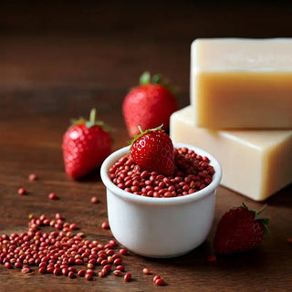 Tiny Seeds, Mighty Benefits: Why We Love Strawberry Seeds in Our Soap