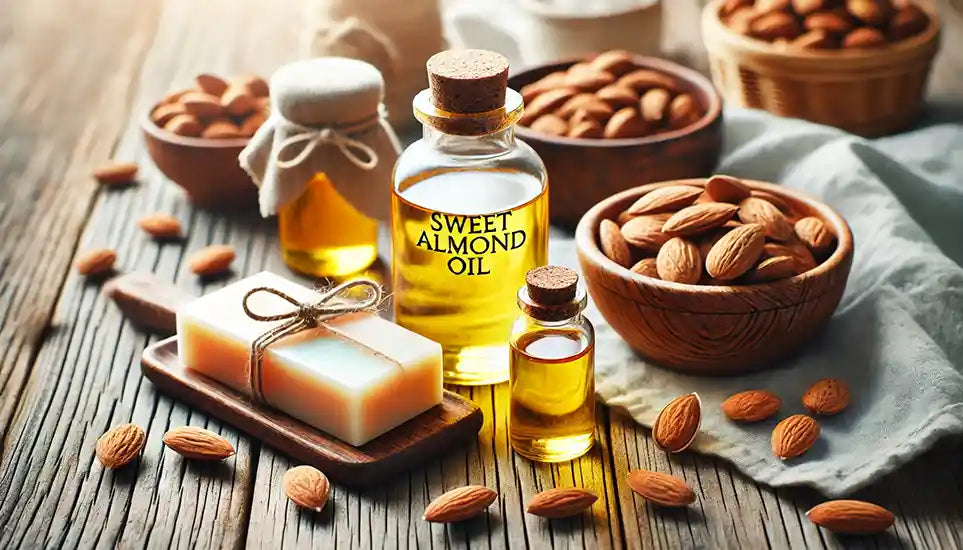 The Magic of Sweet Almond Oil in Skincare Products and Handmade Soap