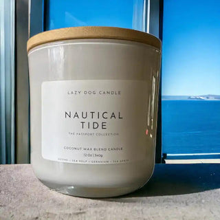Nautical Tide Coconut Wax Candle - Bayside Soapworks