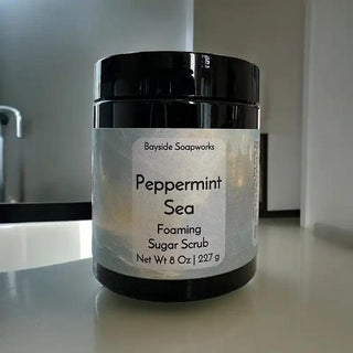 Peppermint Sea Sugar Scrub
