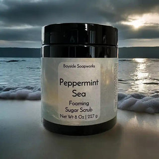 Peppermint Sea Sugar Scrub